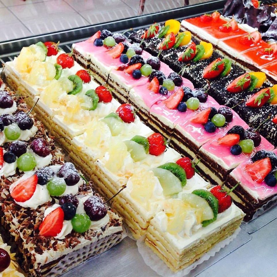Fresh cream slices