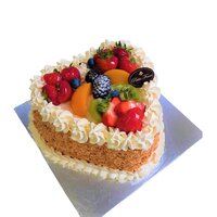 Fresh Fruit Gateau Square